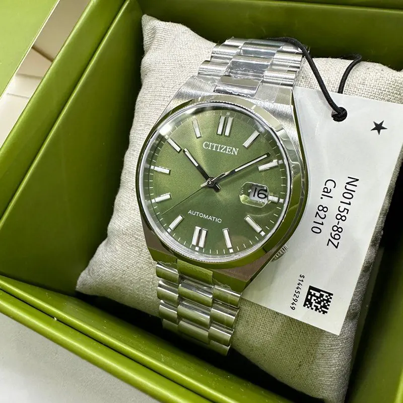 Citizen x Pantone Peaceful Green Dial Automatic Men's Watch  NJ0158-89Z